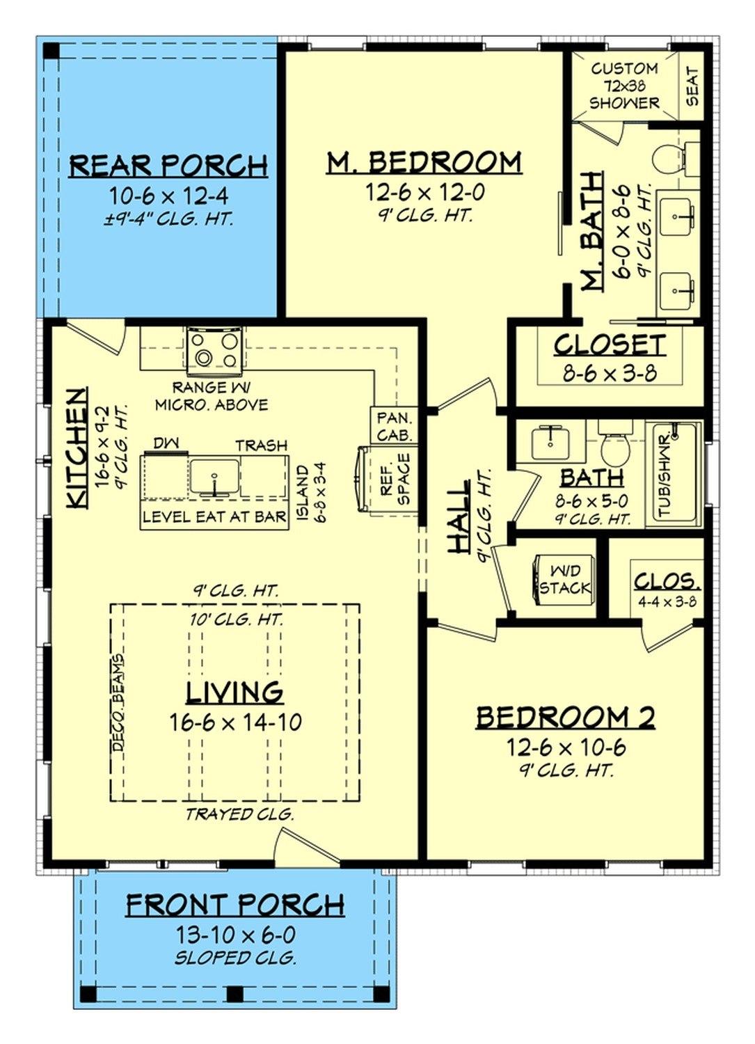 Ella's Retreat floor plan