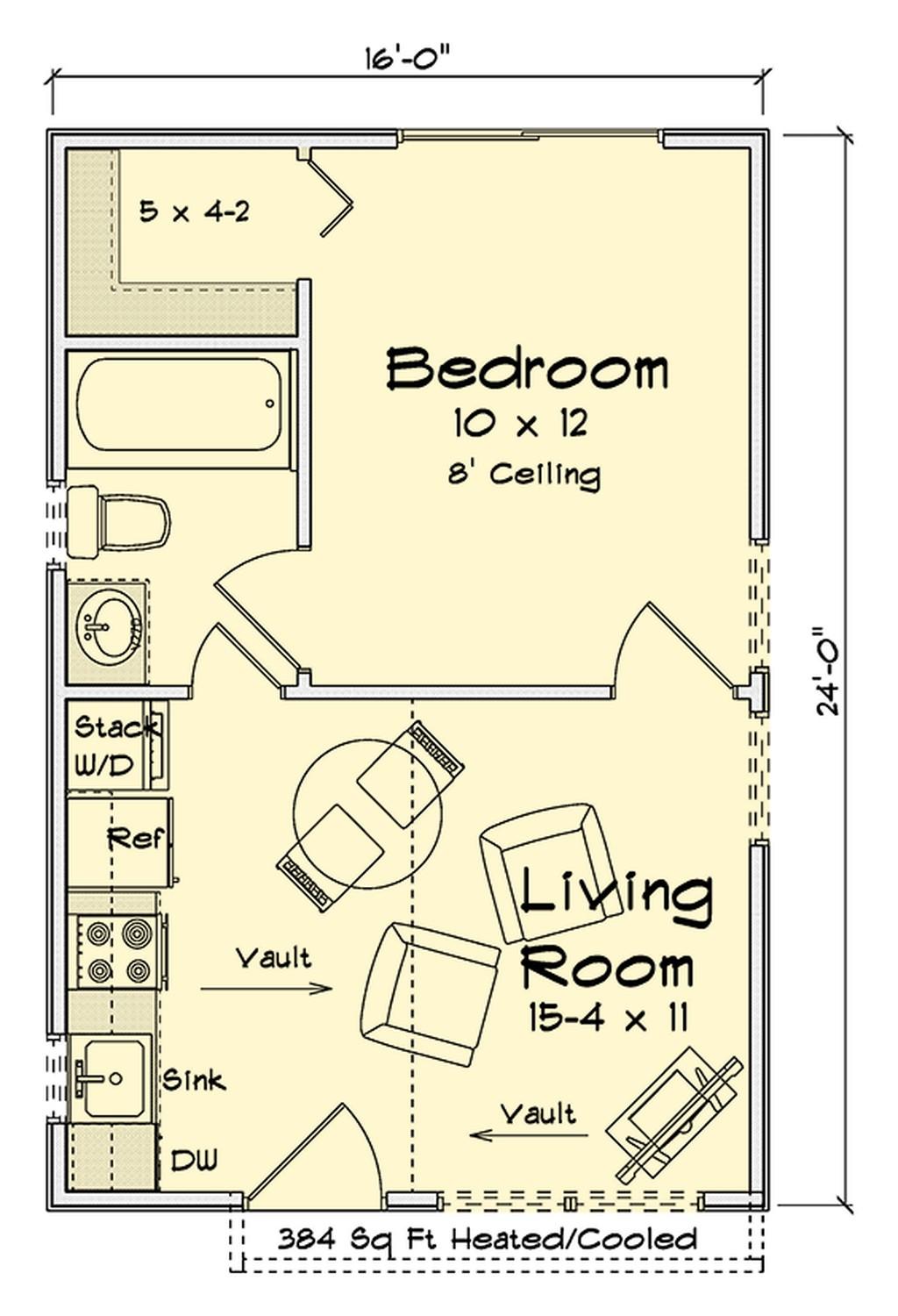 The Bean floor plan