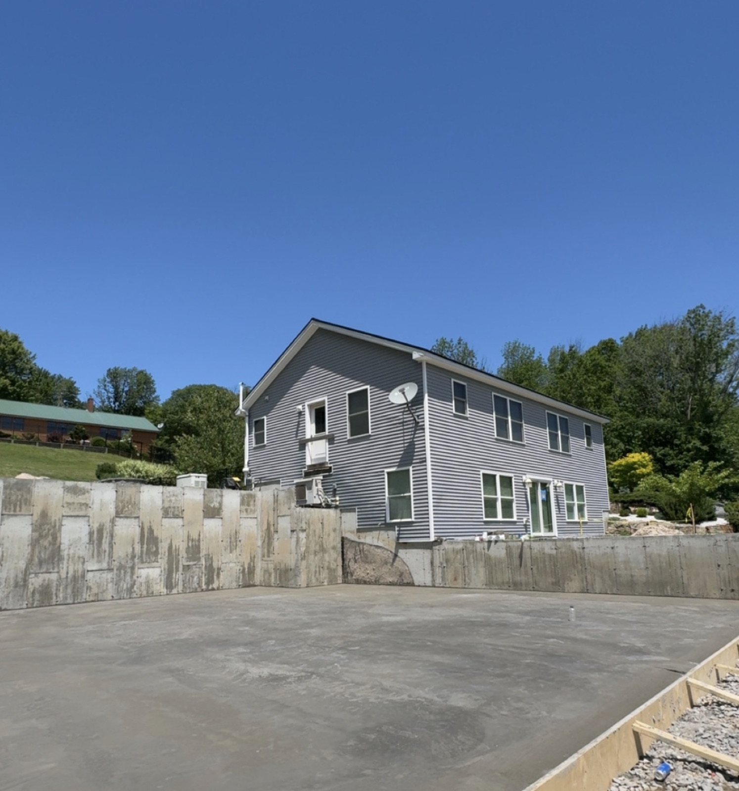 New home construction project — Langone Site Services, Maine & New Hampshire