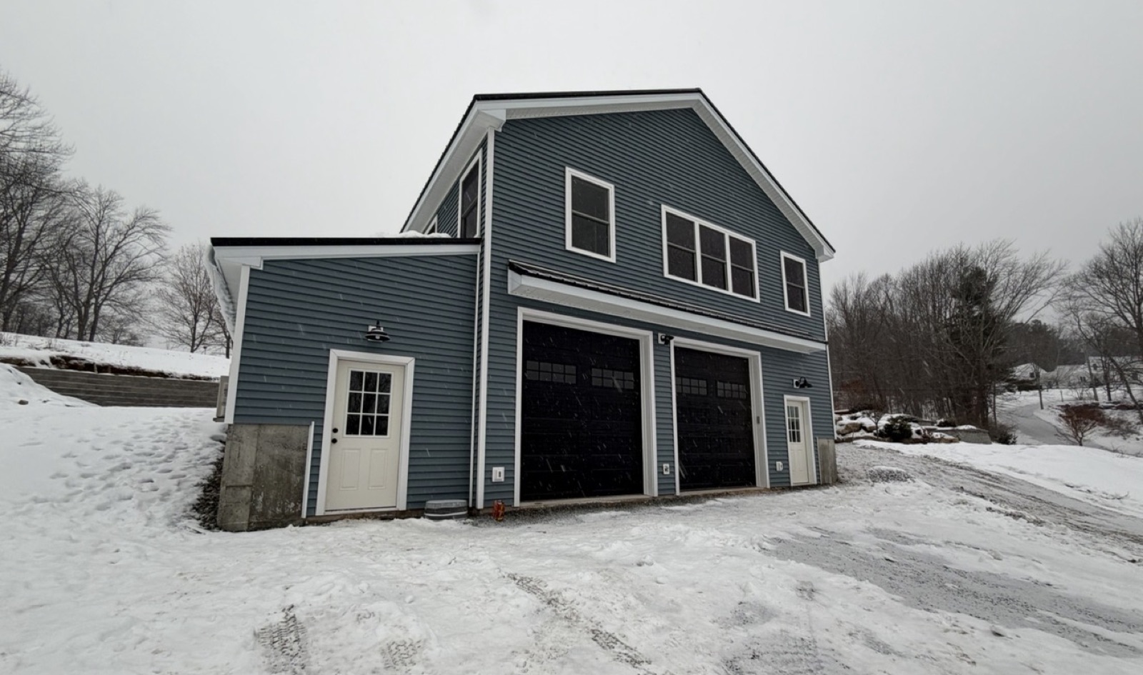 Custom home framing and exterior work — Langone Site Services, Maine & New Hampshire