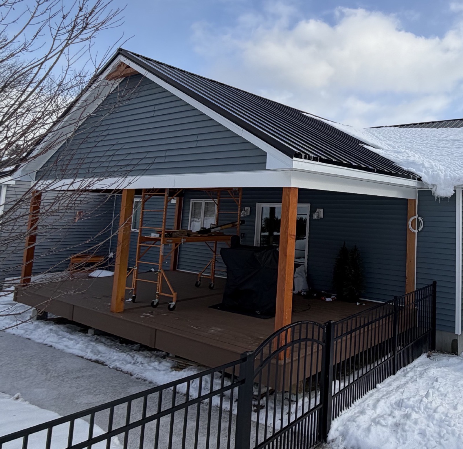 Finished custom home — Langone Site Services, Maine & New Hampshire