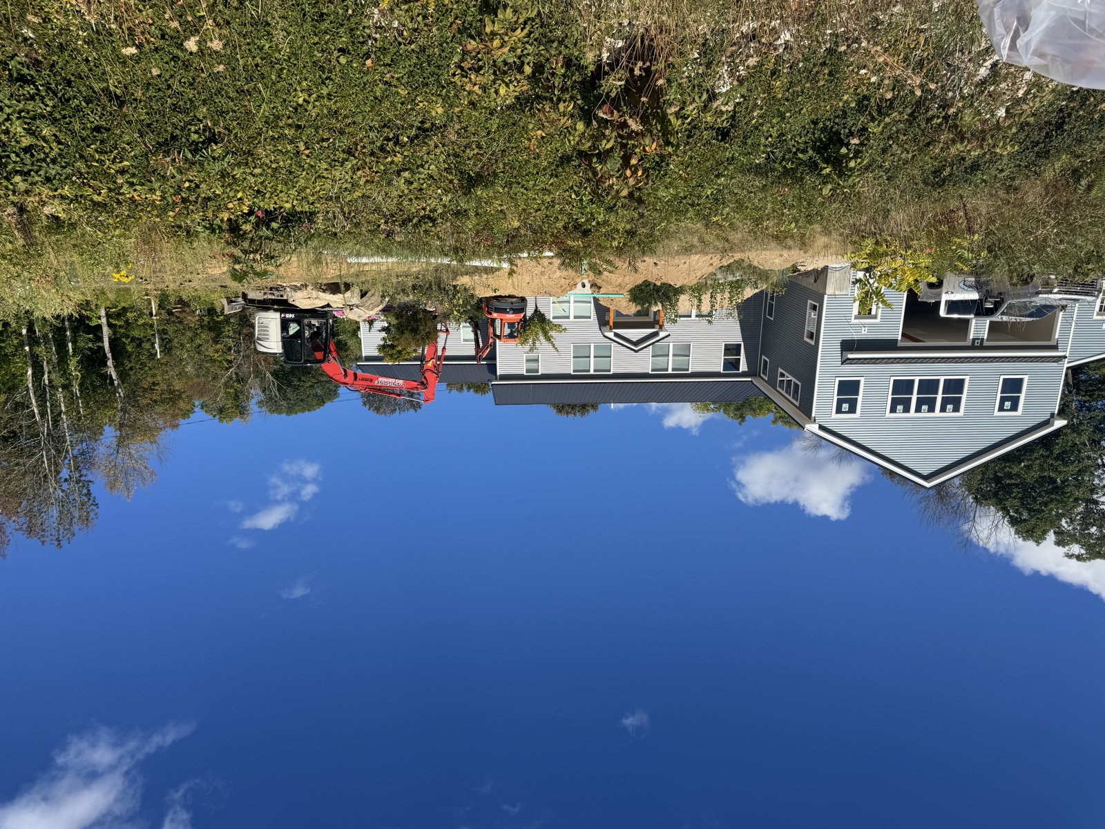 New home construction project — Langone Site Services, Maine & New Hampshire